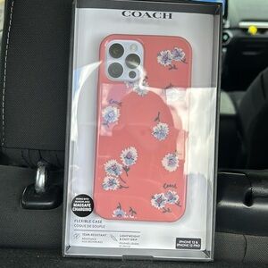 New In Box Pink Floral iPhone 12 / 12 Pro flexible case